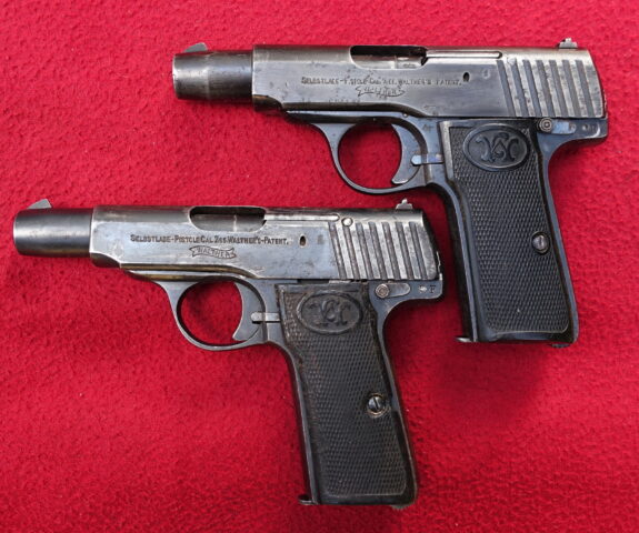 foto Pistole Walther mod. 4 z výzbroje císařské armády