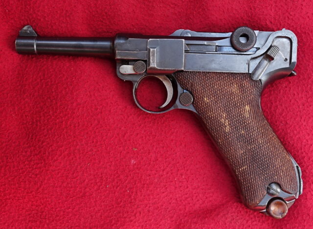 foto Pistole P.08 pro civilní trh, ráže 7,65 mm Para