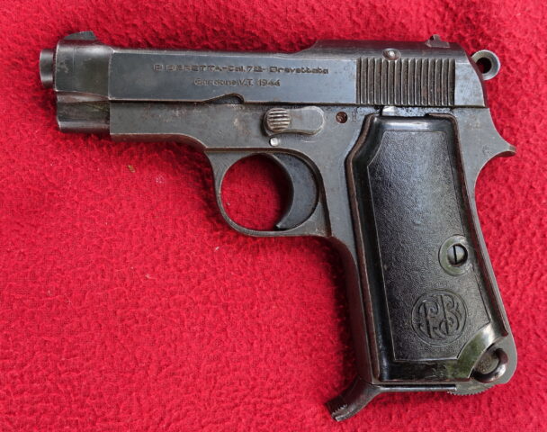 foto Pistole Beretta 1935, 7,65 Br., z výzbroje Wehrmachtu