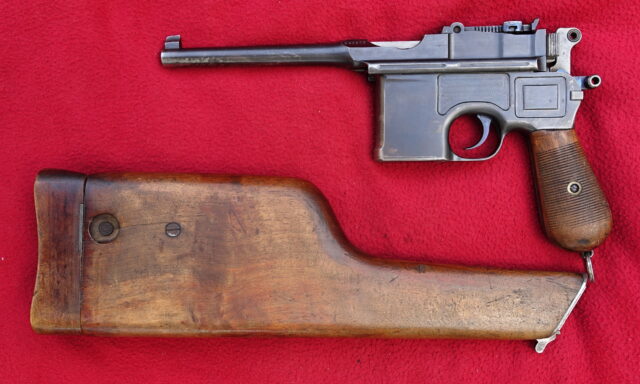 foto Pistole Mauser C.96 – REZERVOVÁNO